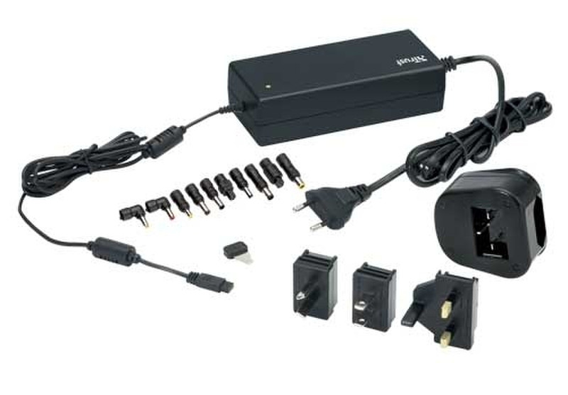 Trust Notebook Power Adapter PW-1250p Schwarz Netzteil & Spannungsumwandler