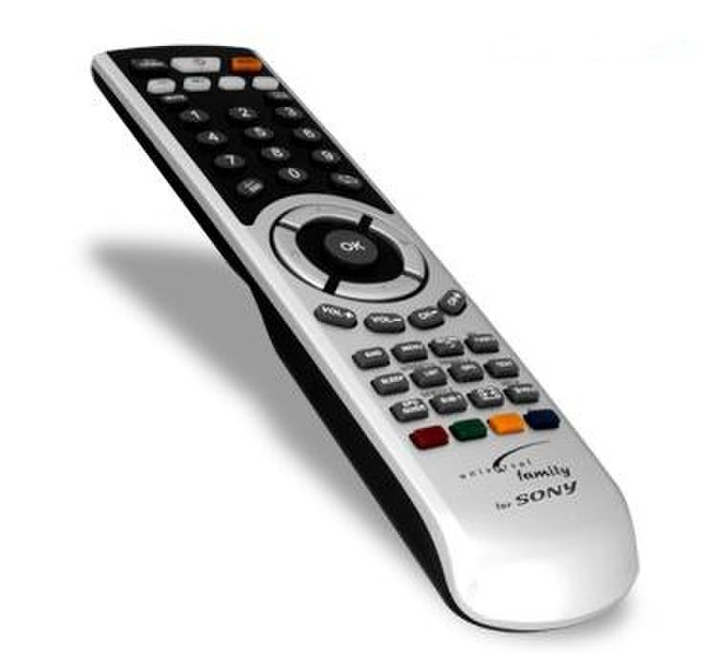 GBS 1453 IR Wireless press buttons Silver remote control