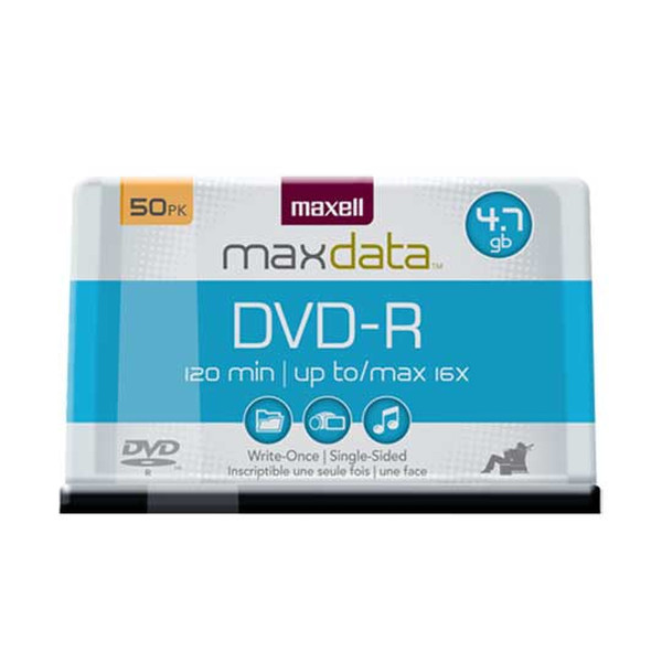 Maxell DVD-R 16x 4.7GB DVD-R 50Stück(e)