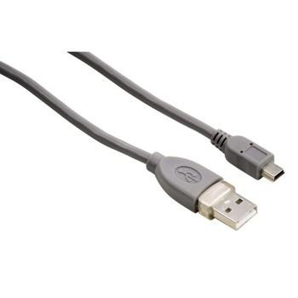Sanford 850-0034 5m USB A Mini-USB A Grau USB Kabel