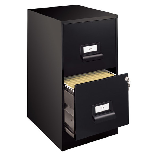Hirsh Industries 13679 Black filing cabinet