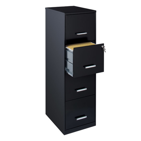 Hirsh Industries 16883 Black filing cabinet