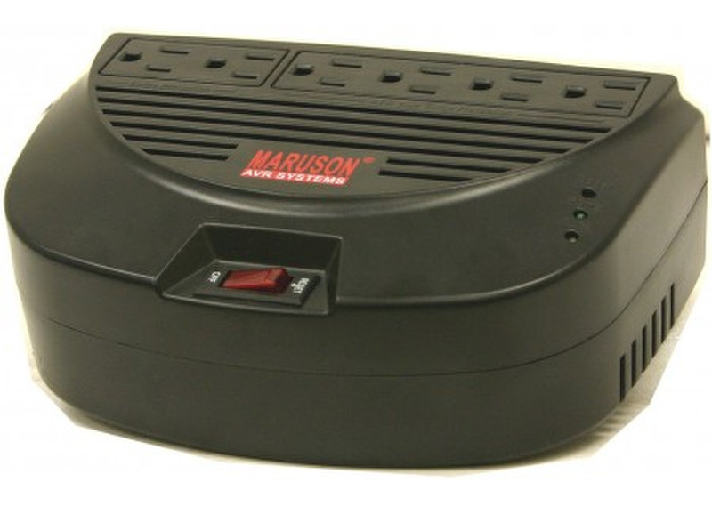 Maruson AVR-1000A 6AC outlet(s) 120-230V Black voltage regulator