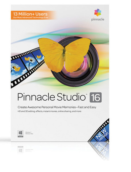 Corel Pinnacle Studio 16, License Media Pack, ML