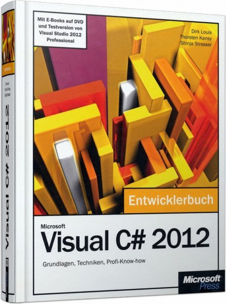 Microsoft Visual C# 2012 - Das Entwicklerbuch 1173Seiten Deutsch Software-Handbuch