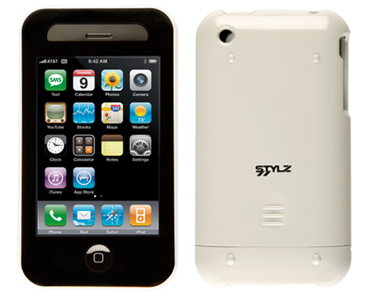 Stylz Body Armor iPhone 3G, White Weiß