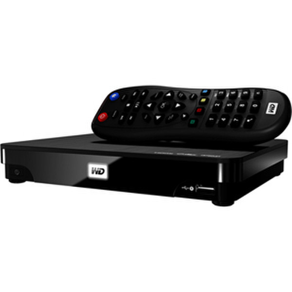 Western Digital TV Live Hub 2TB 2000ГБ 1920 x 1080пикселей Черный медиаплеер