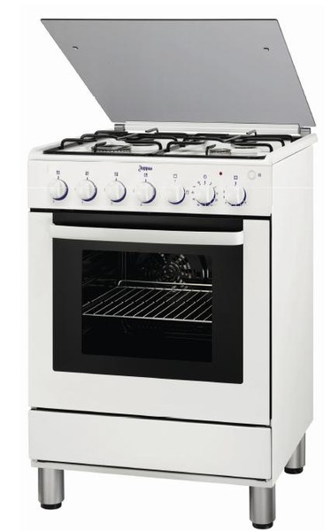 Zoppas PCG 668 GW Freistehend Gas hob Weiß
