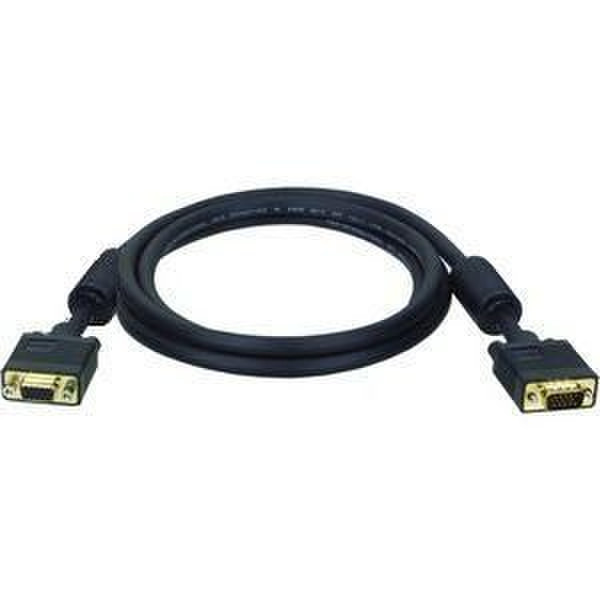 Gembird CC-PPVGA-10-B 3м VGA (D-Sub) VGA (D-Sub) Черный VGA кабель