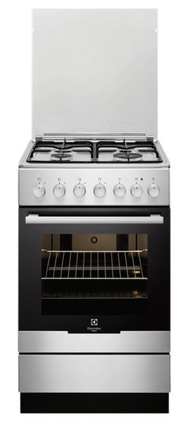 Electrolux RKK 21100 OX Отдельностоящий Gas hob A Нержавеющая сталь