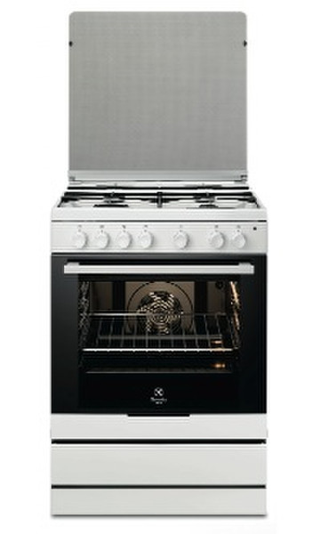 Electrolux RKK 6130 AOW Freistehend Gas hob A Weiß