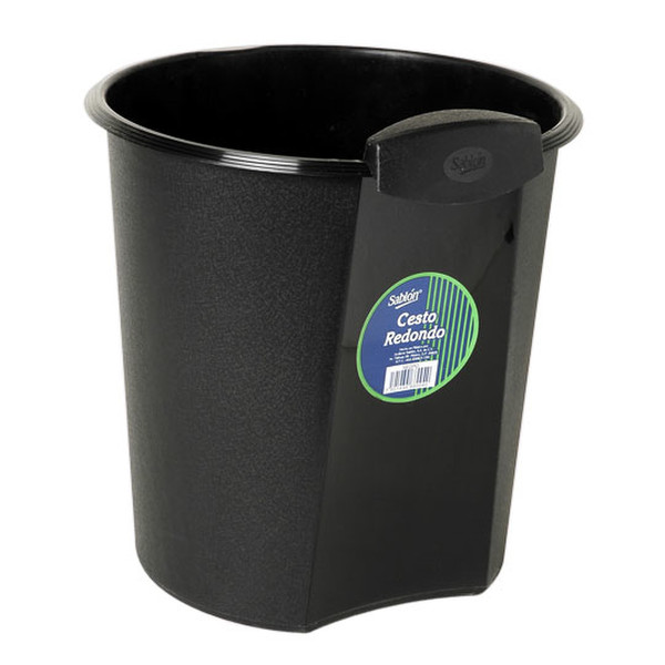 Azor 8005NE 12.5L Black waste basket