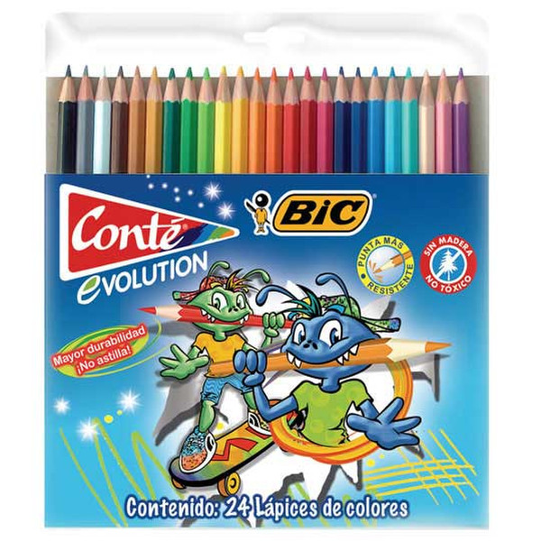 BIC 3270220060093 24pc(s) colour pencil