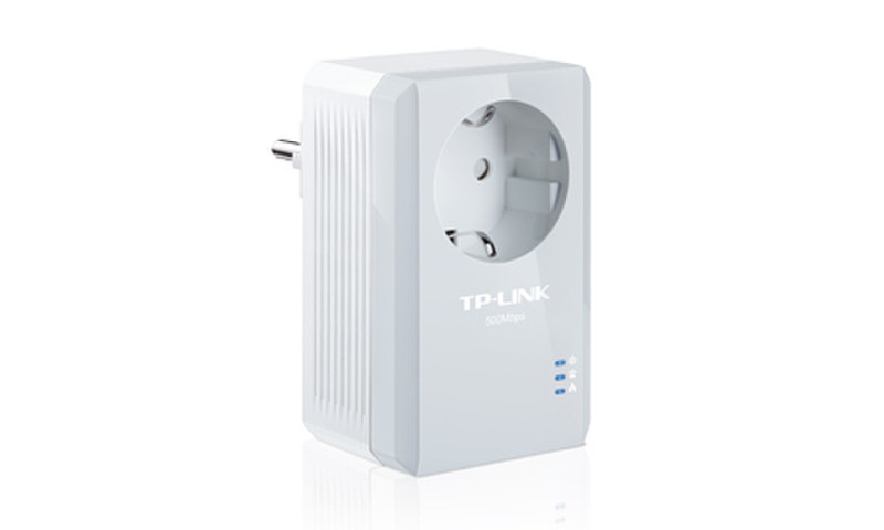 TP-LINK TL-PA4010P 500Мбит/с Подключение Ethernet Белый 1шт PowerLine network adapter