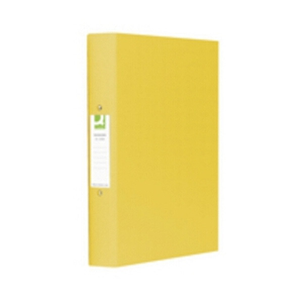 Q-CONNECT KF01473 Yellow ring binder