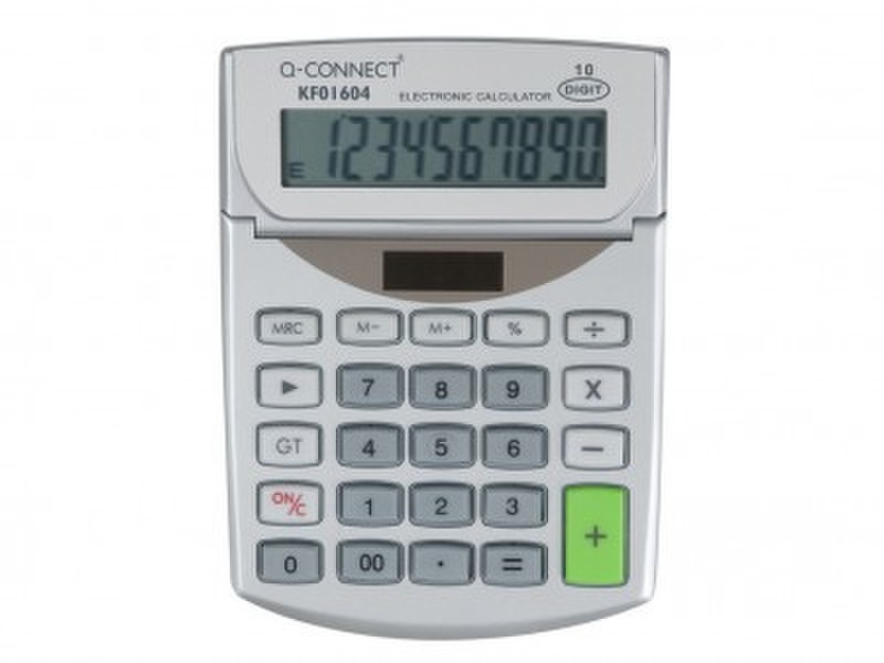 Q-CONNECT KF01604 Tasche Einfacher Taschenrechner Grau Taschenrechner