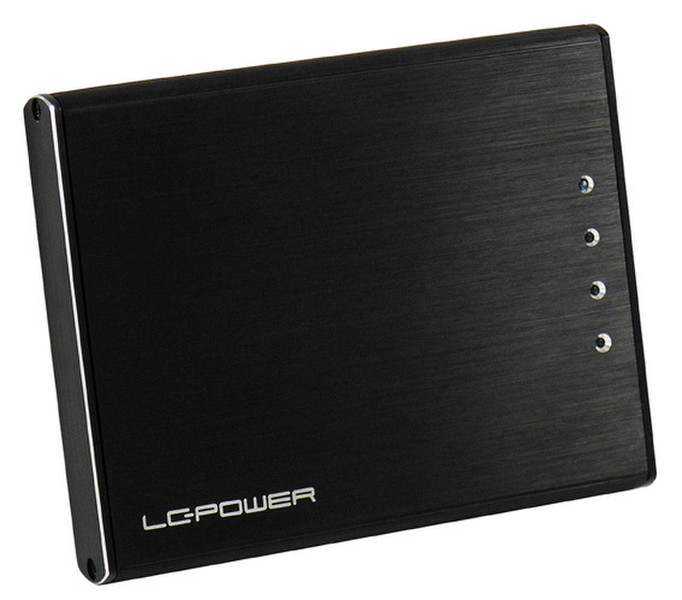 LC-Power LC-PB-3900 Литий-полимерная (LiPo) 3900мА·ч Черный внешний аккумулятор
