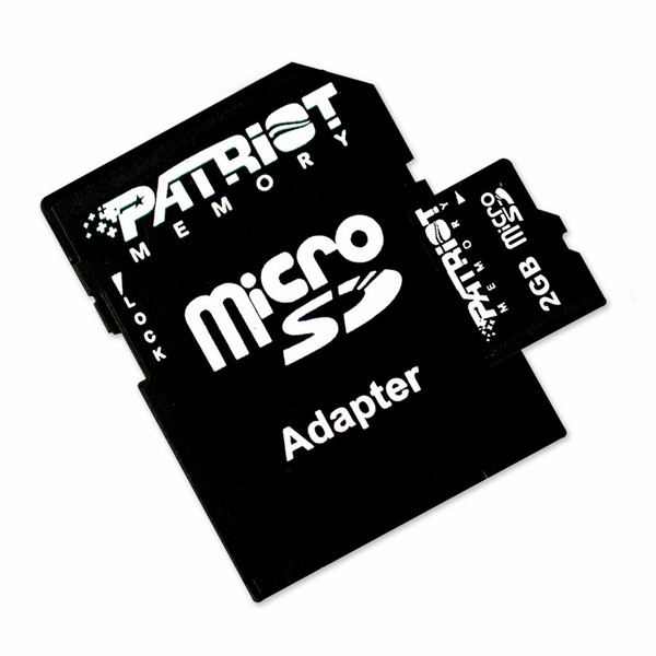 Patriot Memory 2GB microSD 2GB MicroSD memory card