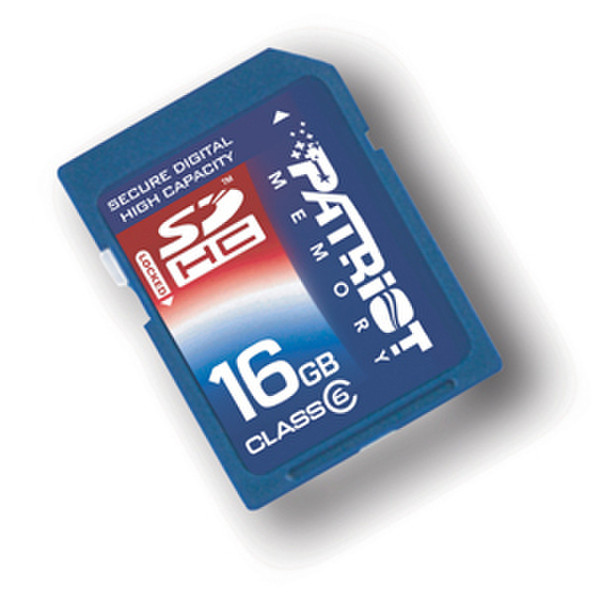 Patriot Memory 16GB SDHC Class 6 16GB SDHC memory card