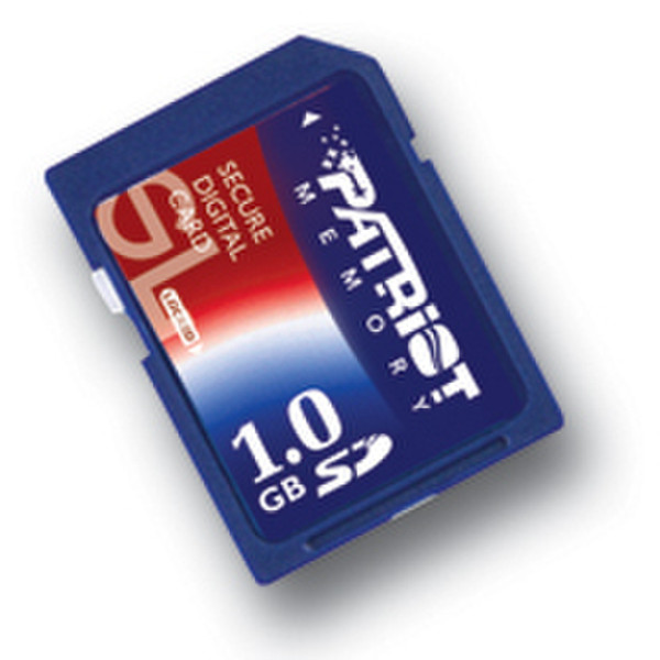 Patriot Memory 1GB, Secure Digital 1ГБ SD карта памяти