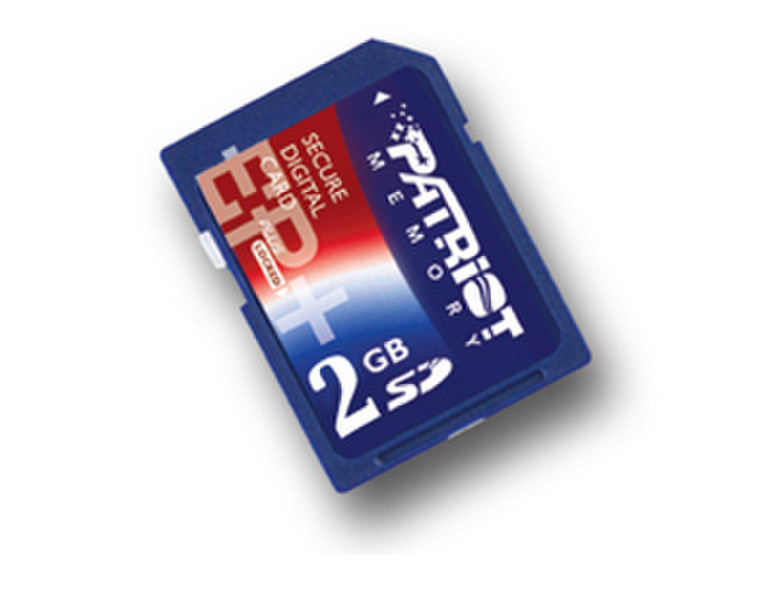 Patriot Memory SD, 2GB, 133X Read Speed 2GB SD memory card