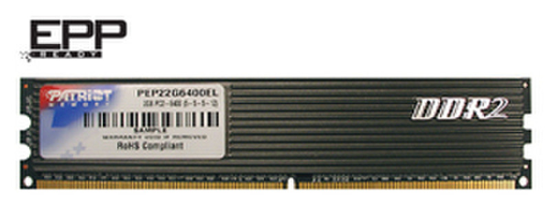 Patriot Memory DDR2 2GB PC2-6400 2GB DDR2 800MHz memory module