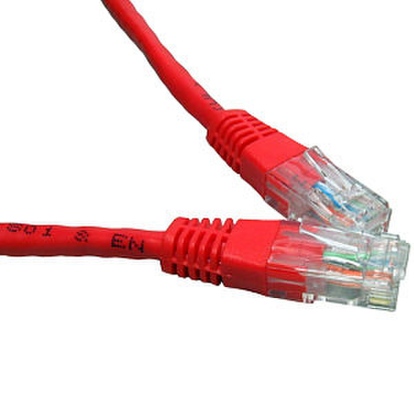 Armored Shield Technologies Cat5e 2ft. 0.6m Cat5e Red