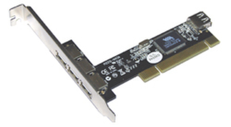 ST Lab 3+1 port USB 2.0 PCI Card интерфейсная карта/адаптер