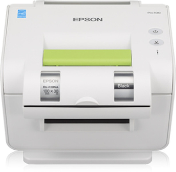 Epson C51CB11030 Direct thermal / thermal transfer 300 x 300DPI Green,White label printer