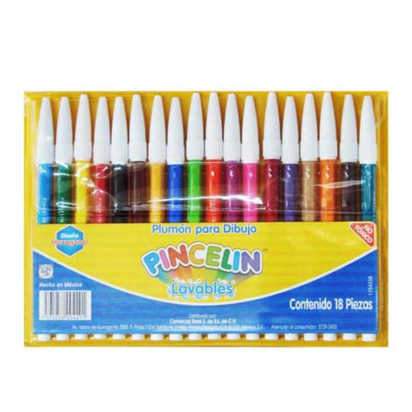 Berol 21530120184 Beige,Black,Blue,Bronze,Brown,Green,Grey,Lilac,Orange,Pink,Red,Turquoise,Violet,Yellow 18pc(s) paint marker