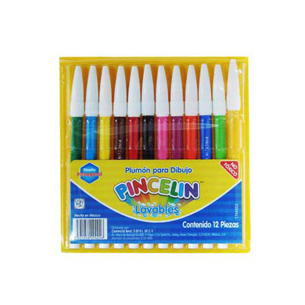 Berol 21530120128 Black,Blue,Brown,Green,Lilac,Orange,Pink,Red,Violet,Yellow 12pc(s) paint marker
