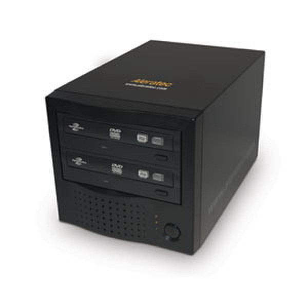 Aleratec 260171 1:2 Copy Cruiser LS CD/DVD Duplicator with LightScribe Schwarz Optisches Laufwerk