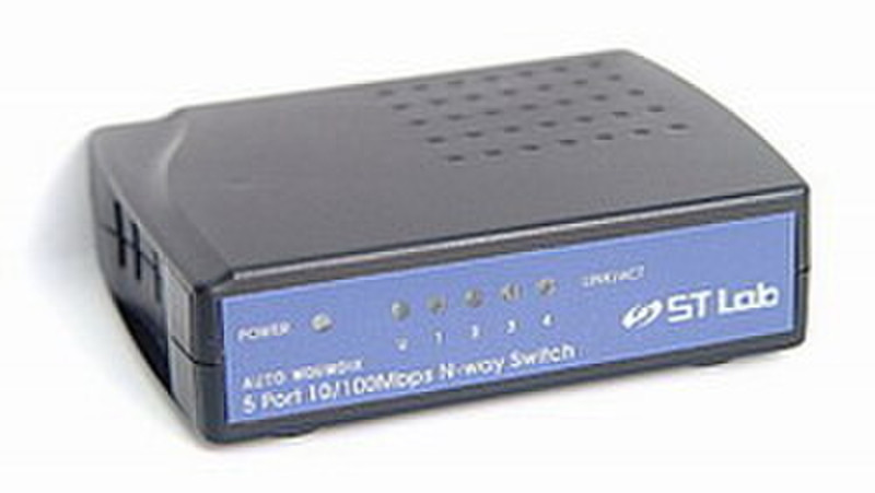 ST Lab 5-port Fast Ethernet Switch Unmanaged