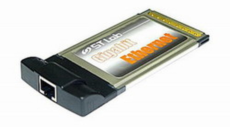 ST Lab Gigabit Ethernet CardBus Card 1000Mbit/s networking card