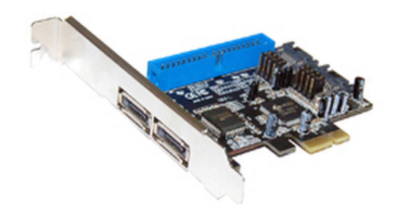 ST Lab SATA II + PATA PCIe Card eSATA interface cards/adapter