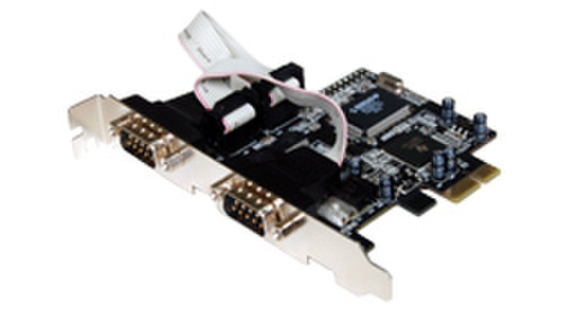 ST Lab 2-port Serial PCI-Express Card interface cards/adapter