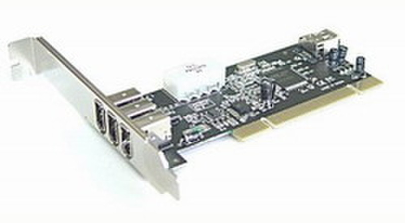 ST Lab 4-port FireWire PCI Card Schnittstellenkarte/Adapter