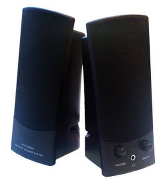 MCL Hauts parleurs 300W P.M.P.O 3W Black loudspeaker