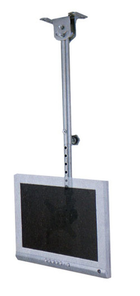 MCL Support pour TFT / LCD : 81 cm Silber Flachbildschirm-Deckenhalter