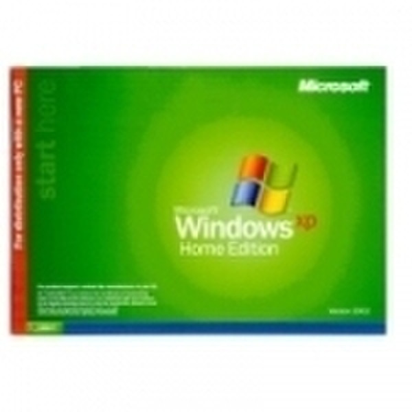 Microsoft OEM Windows XP Home Edition SP3, IT, CD (3 Pack)