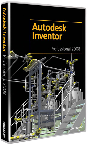 Autodesk Inventor Professional 2008, Complete Package, 1 user, with BOX, German