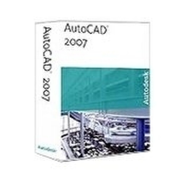 Autodesk AutoCAD 2007, Complete Package, 1 user, DVD, Italian