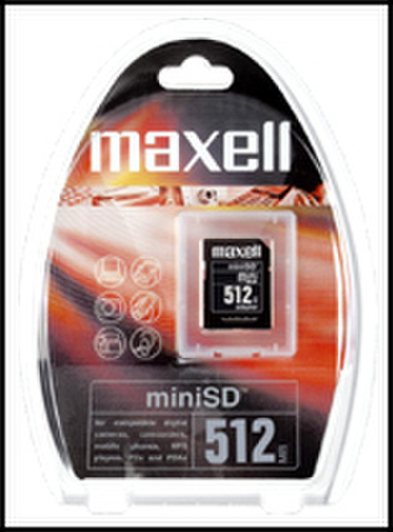Maxell Mini SD 256MB 0.25ГБ MiniSD карта памяти