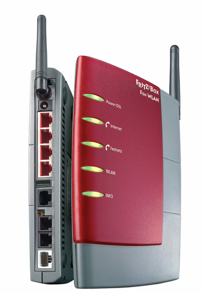 AVM FRITZ!Box Fon WLAN 7170 Edition A/CH (Annex B) wired router
