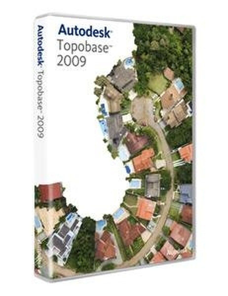 Autodesk Topobase 2009 Web, Complete Package, Network, Windows, German