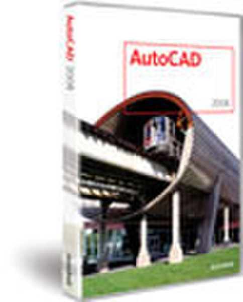 Autodesk AutoCAD 2008, Complete package, 1 user, with BOX, FR