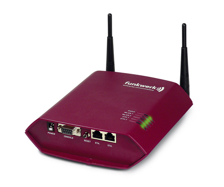 Funkwerk W1002 AccessPoint 54Mbit/s Power over Ethernet (PoE) WLAN access point