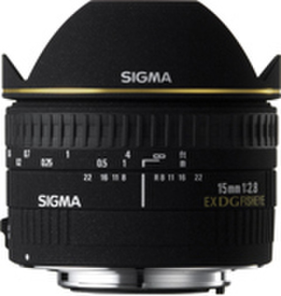 Sigma Fisheye 15mm f/2.8 EX DG Diagonal Fisheye for Minolta/Sony AF Black