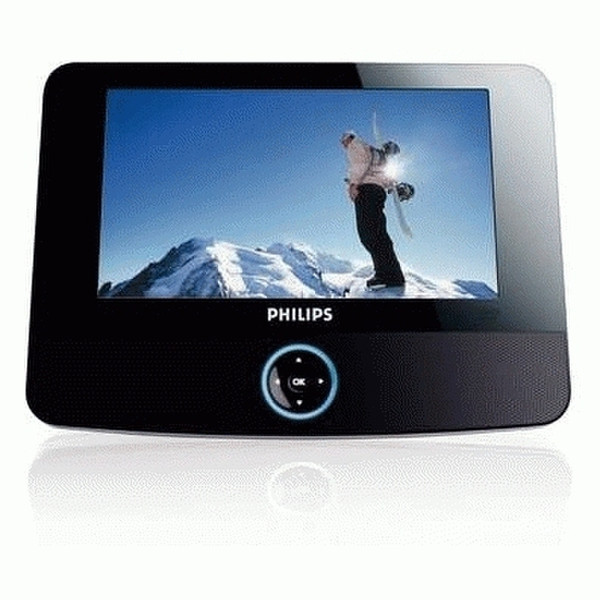 Philips PET723/12 Проигрыватель Черный DVD-плеер