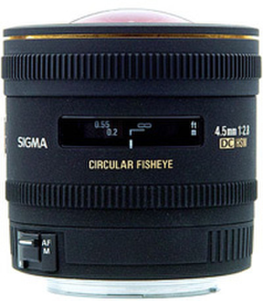 Sigma AF 4.5mm F2.8 EX DC Circular Fisheye HSM (Nikon) Black